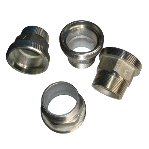 Componentes de cilindros hidráulicos mecanizados en CNC de acero